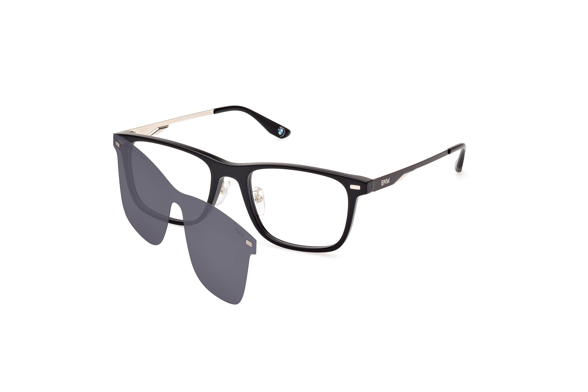 BMW Lentes Oftálmicos con CLIP-ON Gris