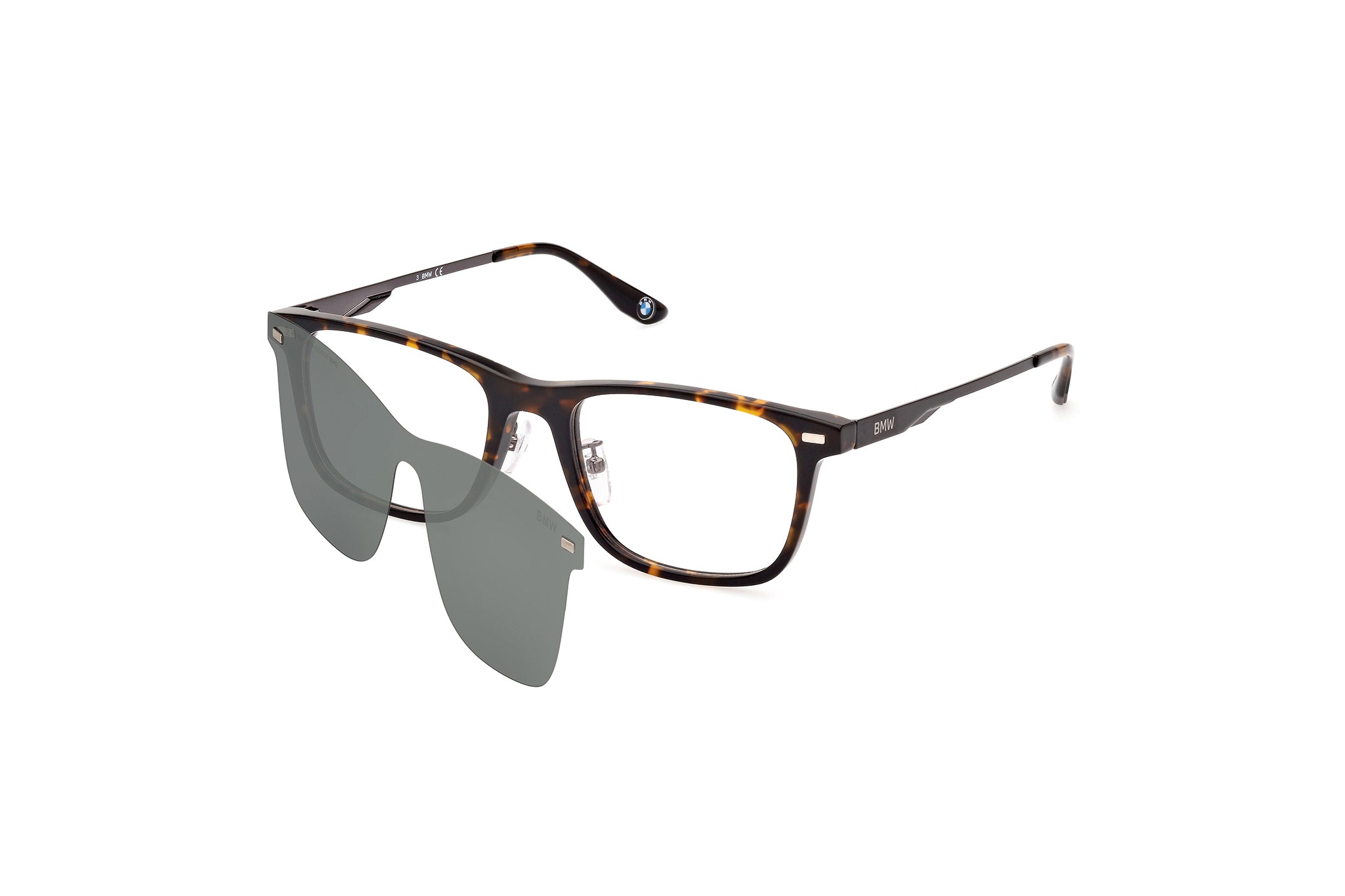 BMW Lentes Oftálmicos con CLIP-ON Gris
