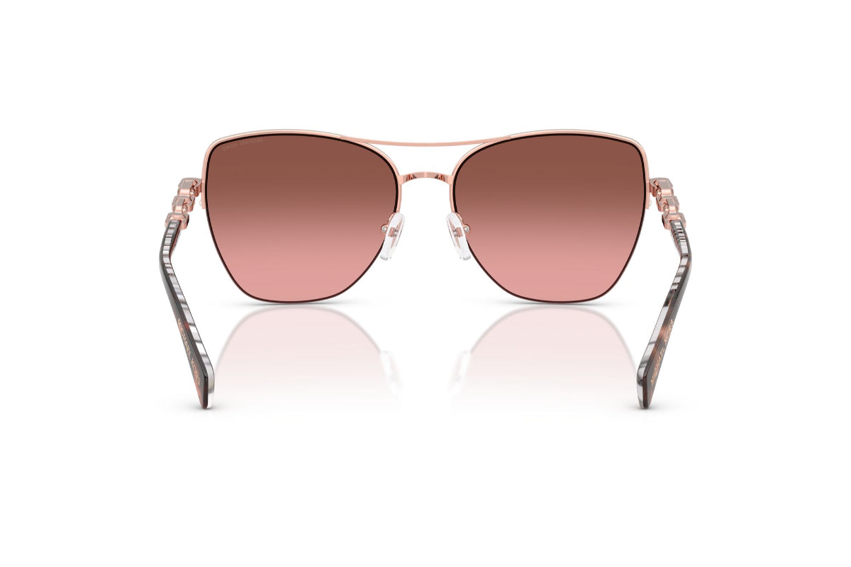 Michael Kors Lentes de Sol Dorado Beach Degradados MK1163